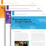 The Southern African Faith Community reflects on Sexual & Reproductive Health Rights, Teenage Pregnancy and Gender-Based Violence